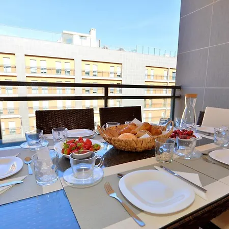 Floripes Luxury With Pool On Rooftop Appartement Olhão